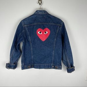 Comme Des Garcons x Levi's Denim Trucker Jacket